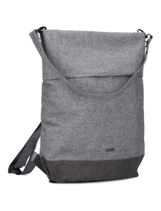Zwei batoh-kabelka Benno BE120 STO šedý 7 l