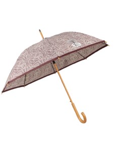 Perletti Dámský holový deštník ekologický RAMAGE, listový vzor