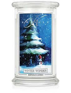 Kringle Candle svíčka Winter Wonder (sójový vosk), 623 g
