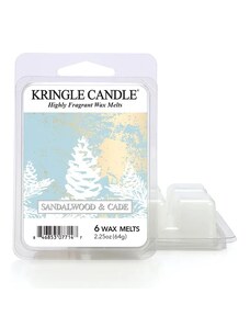 Kringle Candle Sandalwood & Cade Vonný Vosk, 64 g
