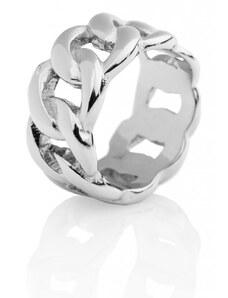 Prsten Chain stříbrný Franco bene