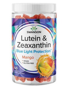 Swanson Lutein & Zeaxanthin Gummies Mango, 60 ks, gummies