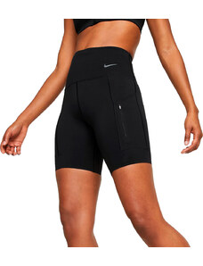 Šortky Nike Go Women s Firm-Support High-Waisted 8" Biker Shorts with Pockets dq5923-010