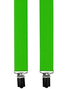 Quentino Neonové zelené pánské šle - kšandy