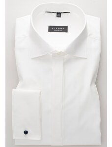 Zakázková výroba - Comfort Fit - nežehlivá košile Eterna "Twill" - neprůhledná smetanová - kolekce CEREMONI