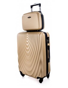 Rogal Zlatá sada (taška+kufr) skořepinových kufrů "Motion" - vel. L, XL
