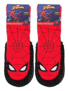 E plus M Dětské / chlapecké protiskluzové ponožky s nopky / papuče Spiderman - MARVEL