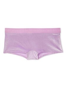 Victoria's Secret Dámské bavlněné kalhotky Victoria's Secret Logo Cotton Shortie Panty Petal Purple