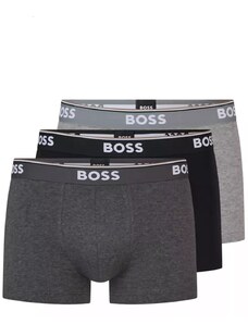 Hugo Boss pánské boxerky 3pack černé a šedé