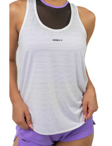 NEBBIA FIT Activewear tílko “Airy” 439 White