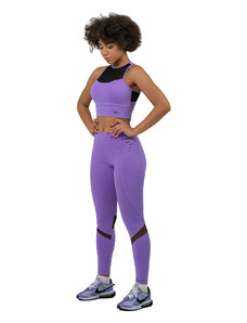 NEBBIA FIT Activewear legíny s vysokým pasem 443 Lila