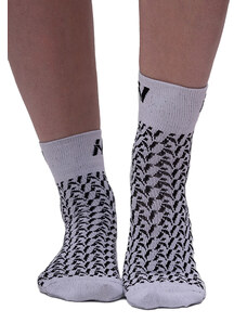 NEBBIA “HI-TECH” N-pattern crew ponožky 130 Grey