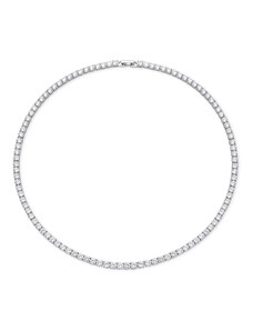 OLIVIE Stříbrný tenisový 40cm/4mm náhrdelník 7288