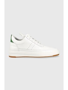 Kožené sneakers boty Filling Pieces Low Top Bianco bílá barva, 10127791926