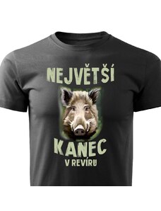 Pánské tričko Největší kanec v revíru