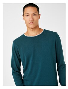 Koton Basic Knitwear Sweater Crew Neck Long Sleeved