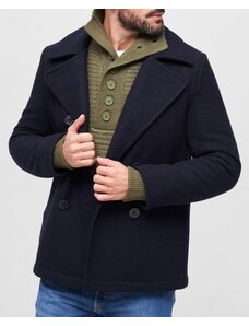 Pánský kabát Brandit Pea Coat - navy