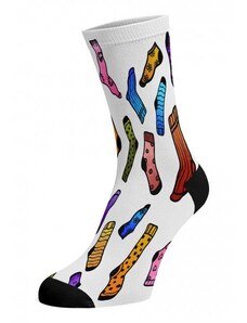 FUSAKLE bavlněné potištěné veselé ponožky Walkee 37-41