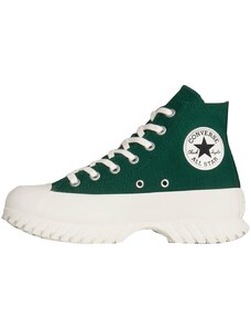 Tmavě zelené dámské kotníkové tenisky Converse - Dámské