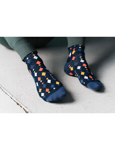 More Diamonds Socks 051-127 Navy Blue