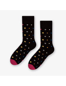 More Ponožky Mix Dots 140-051 Black Black