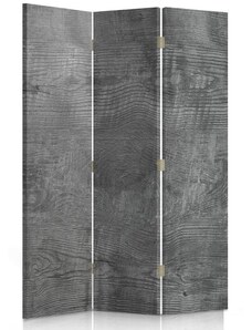 Gario Paraván Šedé dřevo Rozměry: 110 x 170 cm, Provedení: Klasický paraván
