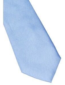 Úzká hedvábná kravata Eterna - světle modrá 9029