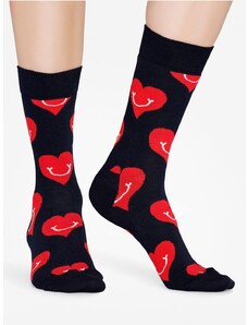 Happy Socks Smiley Heart (black/red)černá