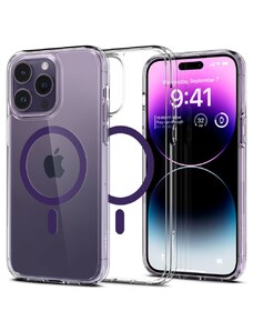 Ochranný kryt pro iPhone 14 Pro - Spigen, Ultra Hybrid Mag Deep Purple