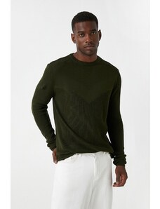 Koton Men's Khaki Sweater