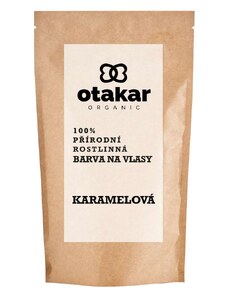 Otakar Organic - přírodní rostlinná barva na vlasy karamelová :-: 100 g - s obalem