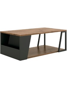 Černý ořechový konferenční stolek TEMAHOME Albi 100 x 55 cm