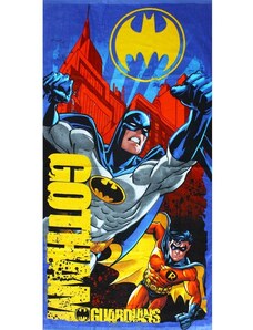 Setino Bavlnená plážová osuška Batman - Gotham - 100% bavlna - 70 x 140 cm