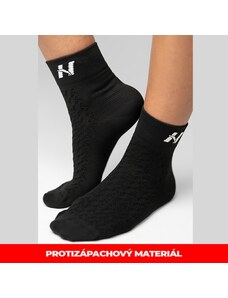 NEBBIA - Ponožky sportovní střední délka UNISEX 130 (black)