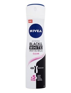 Nivea Black & White Invisible Clear Antiperspirant 150 ml