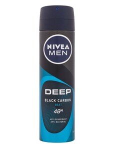 Nivea Men Deep Black Carbon Beat Deospray 150 ml