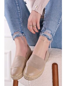 Belle Women Béžové espadrilly Selyse