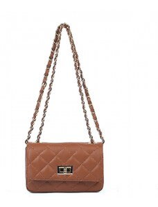 Luxusní italská kabelka z pravé kůže VERA "Smuta" 13x19cm