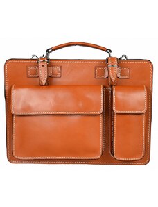 Luxusní italská kabelka z pravé kůže VERA "Roristo" 27x35cm