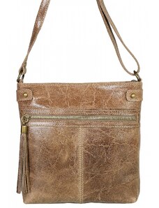 Luxusní italská kabelka z pravé kůže VERA "Ziki" 24.5x24cm