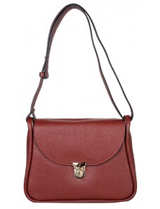Luxusní italská kabelka z pravé kůže VERA "Andra" 21x27cm
