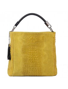 Luxusní italská kabelka z pravé kůže VERA "Rufina" 35x45cm