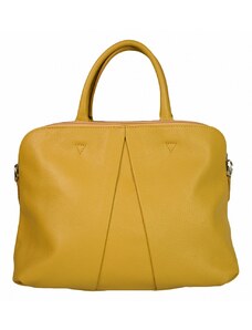 Luxusní italská kabelka z pravé kůže VERA "Golpaya" 27x39cm