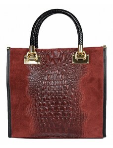 Luxusní italská kabelka z pravé kůže VERA "Britta" 30x32cm