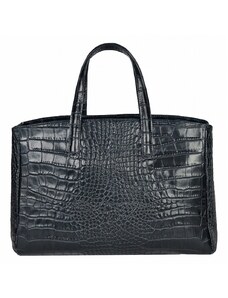 Luxusní italská kabelka z pravé kůže VERA "Okeana" 27x36cm