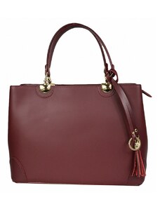 Luxusní italská kabelka z pravé kůže VERA "Veandra" 24x30cm