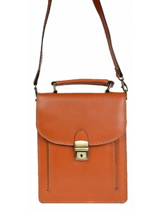 Luxusní italská kabelka z pravé kůže VERA "Benjamin" 23x18.5cm