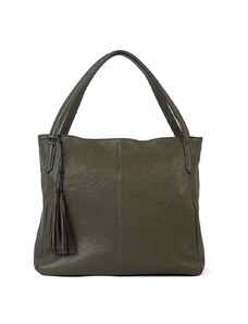 Luxusní italská kabelka z pravé kůže VERA "Greana" 33x41cm