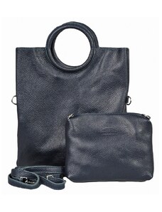 Luxusní italská kabelka z pravé kůže VERA "Tenrikia" 31x27cm