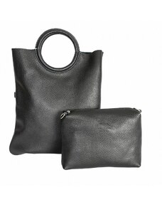 Luxusní italská kabelka z pravé kůže VERA "Efrena" 31x27cm
